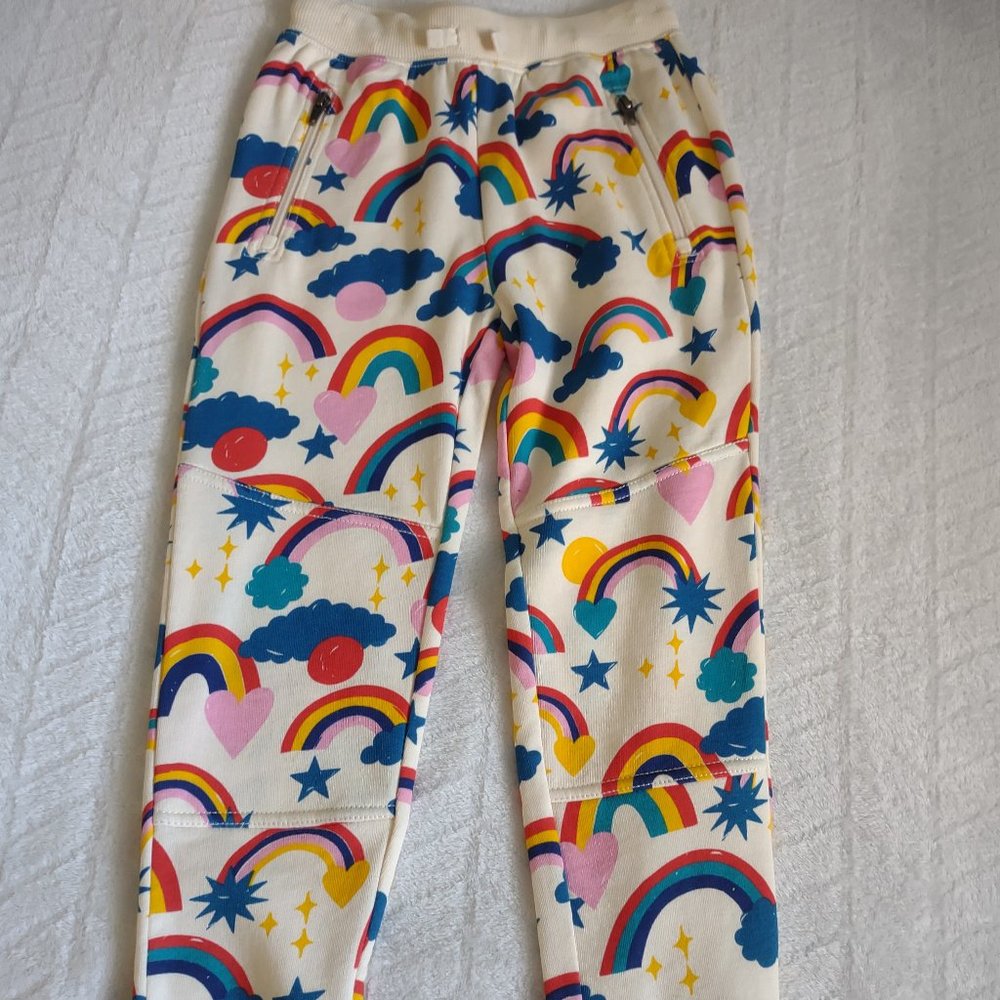 Hanna Andersson double knee sweatpants joggers sz 6-7yrs  120